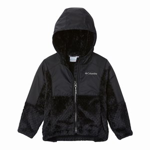 Columbia Fire Side™ Sherpa Hybrid Full-Zip Flickor Svarta (NPFXI2134)